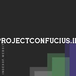 projectconfucius.id by Angelo Giordano site -  Indexof