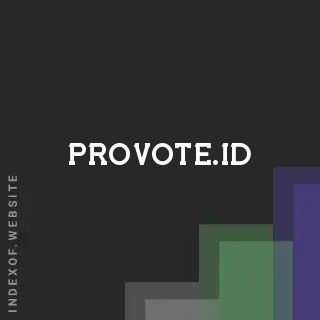 provote.id by Monica Obua site -  Indexof
