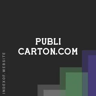 publi-carton.com by Carlotta Vitale site -  Indexof