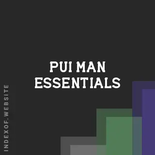Pui Man Essentials | Indexof