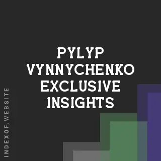 Pylyp Vynnychenko Exclusive Insights | Indexof
