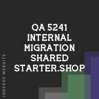 qa-5241-internal-migration-shared-starter.shop by Ayu Yudhoyono site -  Indexof