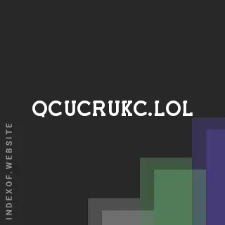 qcucrukc.lol by Francis Valdez site -  Indexof