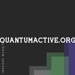 quantumactive.org by Iina Suominen site -  Indexof