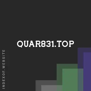 quar831.top by Robert Oryem site -  Indexof