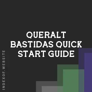 Queralt Bastidas Quick Start Guide | Indexof