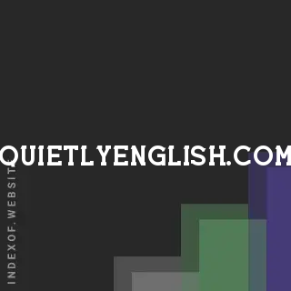 quietlyenglish.com by Nipon Sae-low site -  Indexof
