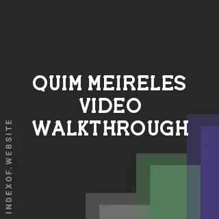 Quim Meireles Video Walkthrough | Indexof