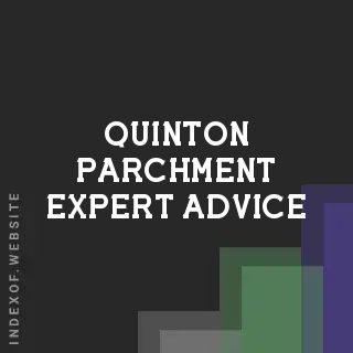 Quinton Parchment Expert Advice | Indexof