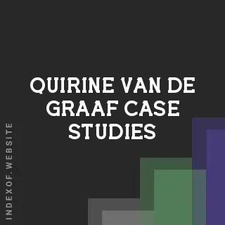 Quirine van de Graaf Case Studies | Indexof