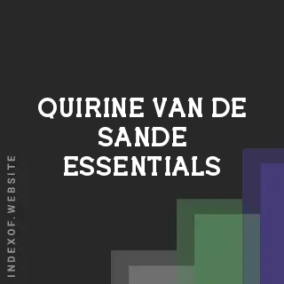 Quirine van de Sande Essentials | Indexof