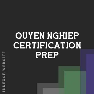Quyen Nghiep Certification Prep | Indexof