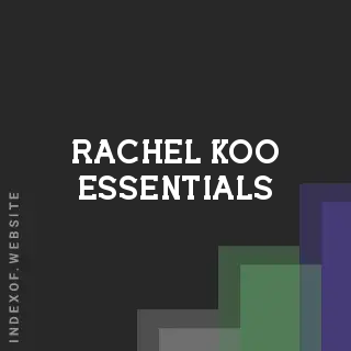 Rachel Koo Essentials | Indexof