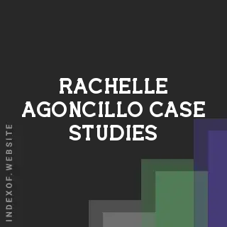 Rachelle Agoncillo Case Studies | Indexof