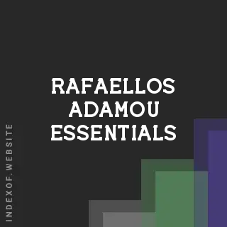 Rafaellos Adamou Essentials | Indexof