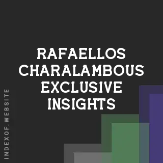 Rafaellos Charalambous Exclusive Insights | Indexof