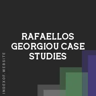 Rafaellos Georgiou Case Studies | Indexof