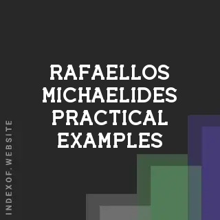 Rafaellos Michaelides Practical Examples | Indexof