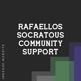 Rafaellos Socratous Community Support | Indexof