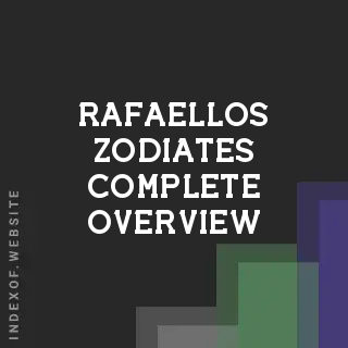 Rafaellos Zodiates Complete Overview | Indexof