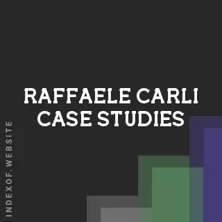 Raffaele Carli Case Studies | Indexof