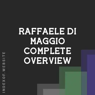 Raffaele Di Maggio Complete Overview | Indexof