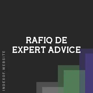Rafiq De Expert Advice | Indexof
