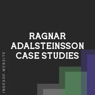 Ragnar Adalsteinsson Case Studies | Indexof