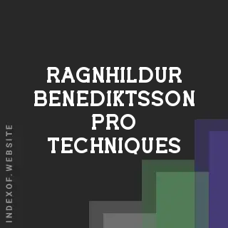 Ragnhildur Benediktsson Pro Techniques | Indexof