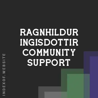 Ragnhildur Ingisdottir Community Support | Indexof