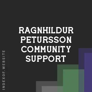Ragnhildur Petursson Community Support | Indexof