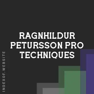 Ragnhildur Petursson Pro Techniques | Indexof
