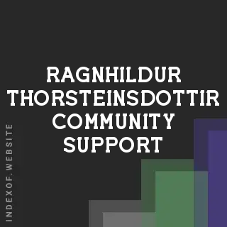 Ragnhildur Thorsteinsdottir Community Support | Indexof