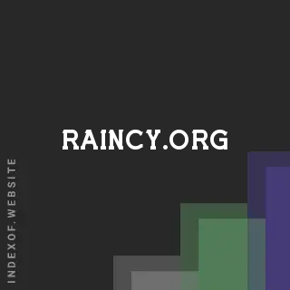 raincy.org by Kingsley Au site -  Indexof