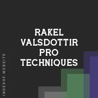 Rakel Valsdottir Pro Techniques | Indexof