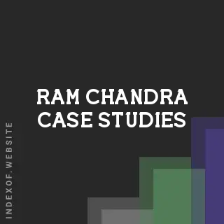 Ram Chandra Case Studies | Indexof
