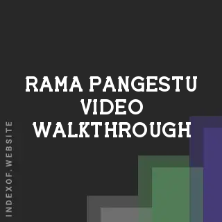 Rama Pangestu Video Walkthrough | Indexof