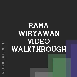 Rama Wiryawan Video Walkthrough | Indexof