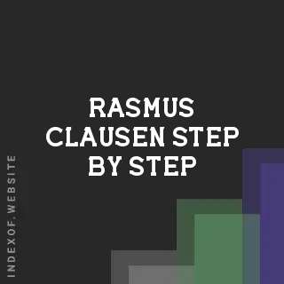 Rasmus Clausen Step-by-Step | Indexof
