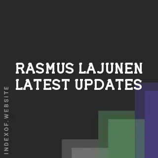 Rasmus Lajunen Latest Updates | Indexof