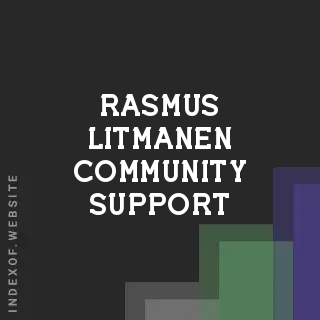 Rasmus Litmanen Community Support | Indexof