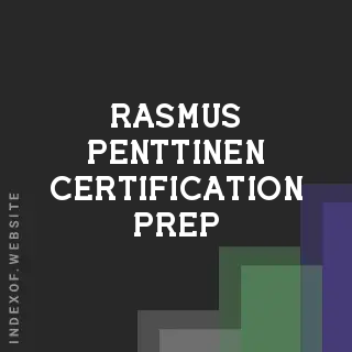 Rasmus Penttinen Certification Prep | Indexof
