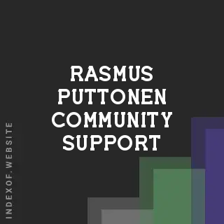 Rasmus Puttonen Community Support | Indexof