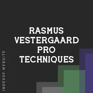 Rasmus Vestergaard Pro Techniques | Indexof