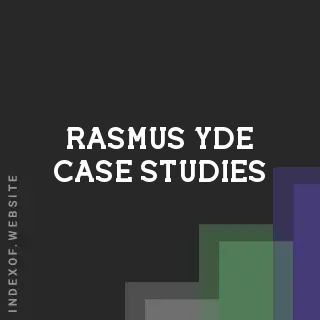 Rasmus Yde Case Studies | Indexof