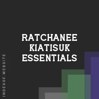 Ratchanee Kiatisuk Essentials | Indexof