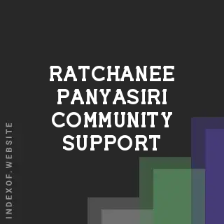 Ratchanee Panyasiri Community Support | Indexof