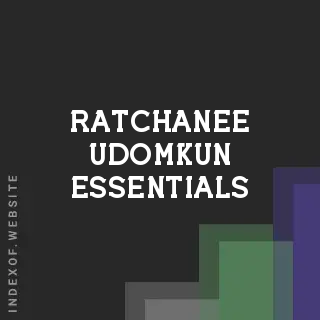 Ratchanee Udomkun Essentials | Indexof