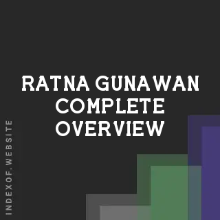 Ratna Gunawan Complete Overview | Indexof