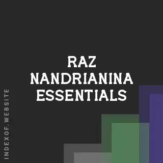 Raz Nandrianina Essentials | Indexof
